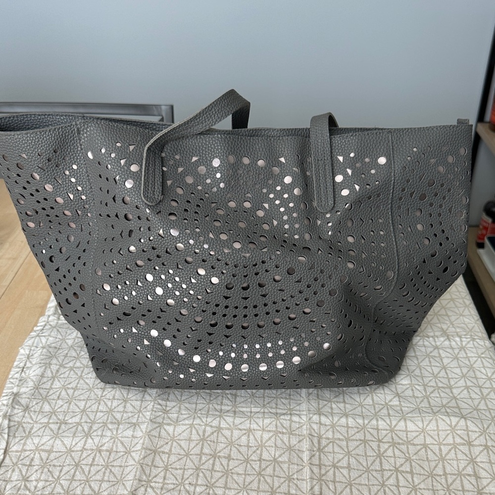 Source Unknown Charcoal Tote Bag